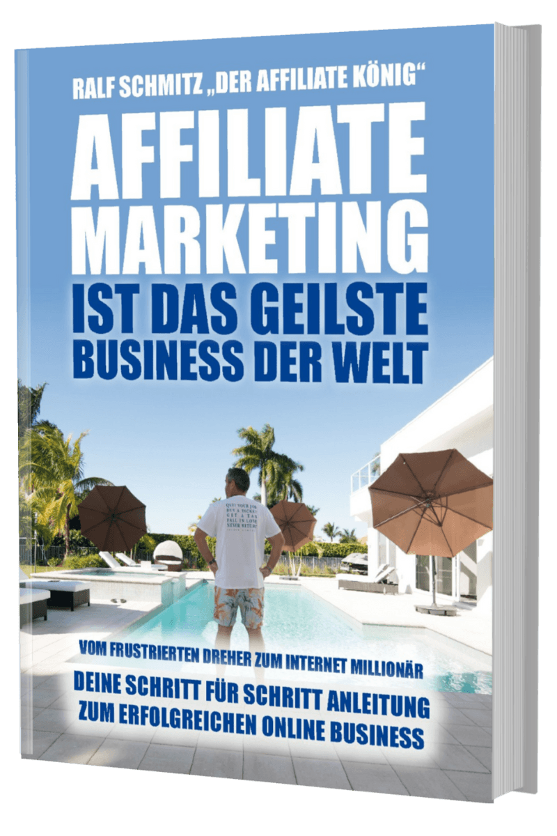 „Affiliate Marketing ist das geilste Business der Welt“: Bestseller von Ralf Schmitz jetzt gratis — nur Versand zahlen